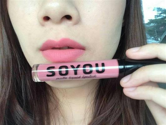 ลิปจุ่มแมท SOYOU มีให้เลือก 20 เฉดสี สีติดทนนาน กันน้ำ ทาซ้ำไม่เป็นคราบ รูปที่ 6