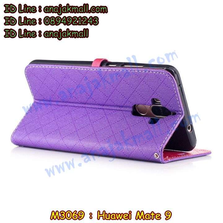 M3069 เคสไดอารี่ Huawei Mate 9 มีช่องใส่บัตรด้านใน รูปที่ 4