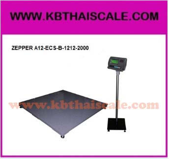 เครื่องชั่งดิจิตอลแบบวางพื้นเหล็กลายหน้าพิเศษ ZEPPER รูปที่ 1