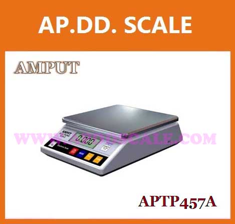 เครื่องชั่งตั้งโต๊ะ Digital Scale 10kg ความละเอียด 0.1g ยี่ห้อ AMPUT รุ่น APTM457A ราคาถูก รูปที่ 1