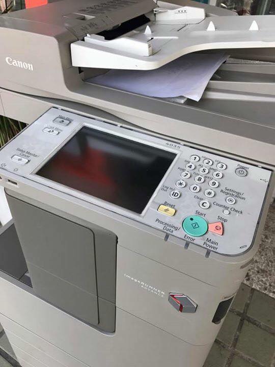 Canon adv4035/45 เครื่องถ่ายเอกสาร ลดราคาเหลือ 35000 บาท พร้อมใช้งาน ด่วน รูปที่ 4