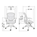 รูปย่อ DF Prochair Ergonomic chair  รูปที่2