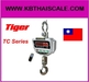 รูปย่อ เครื่องชั่งน้ำหนักแขวน 2 ตัน ยี่ห้อ  TIGER รุ่น  TIGER-TC-01 ราคาถูก รูปที่1