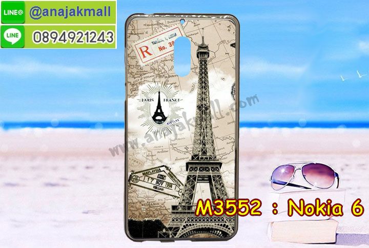 M3552-set เคสยาง Nokia 6 ลายการ์ตูน รูปที่ 5