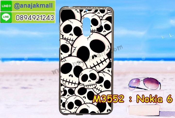 M3552-set เคสยาง Nokia 6 ลายการ์ตูน รูปที่ 6
