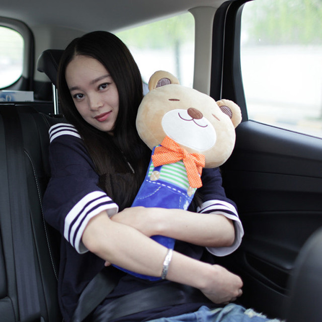 ตุ๊กตาหุ้มเข็มขัดนิรภัยรถยนต์ 3in1 รูปที่ 5