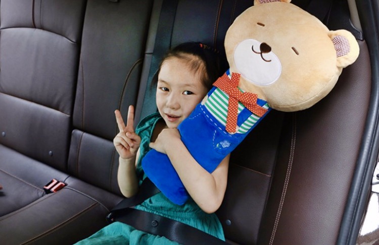 ตุ๊กตาหุ้มเข็มขัดนิรภัยรถยนต์ 3in1 รูปที่ 4