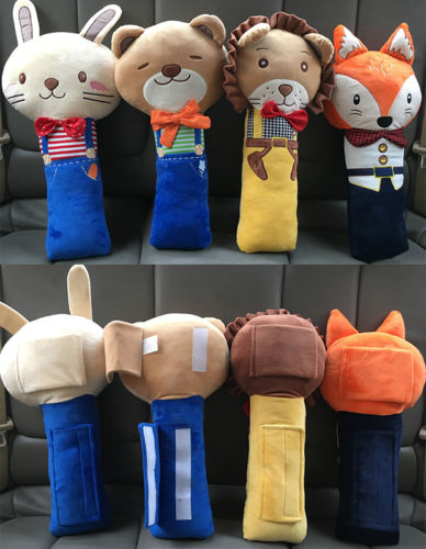 ตุ๊กตาหุ้มเข็มขัดนิรภัยรถยนต์ 3in1 รูปที่ 3