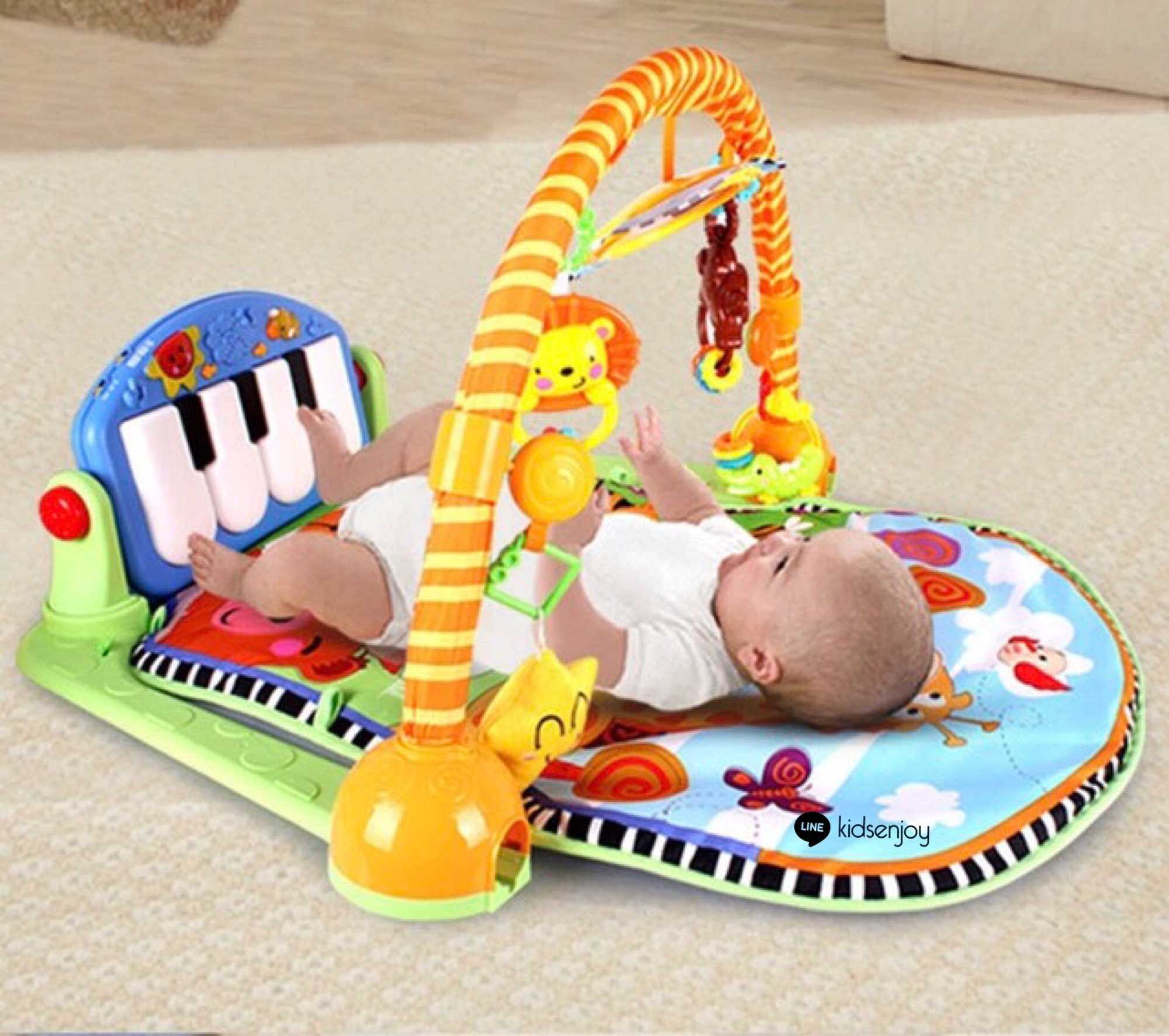เพลยิม Kick and Play Piano Gym ยี่ห้อ ya ya ya รูปที่ 4