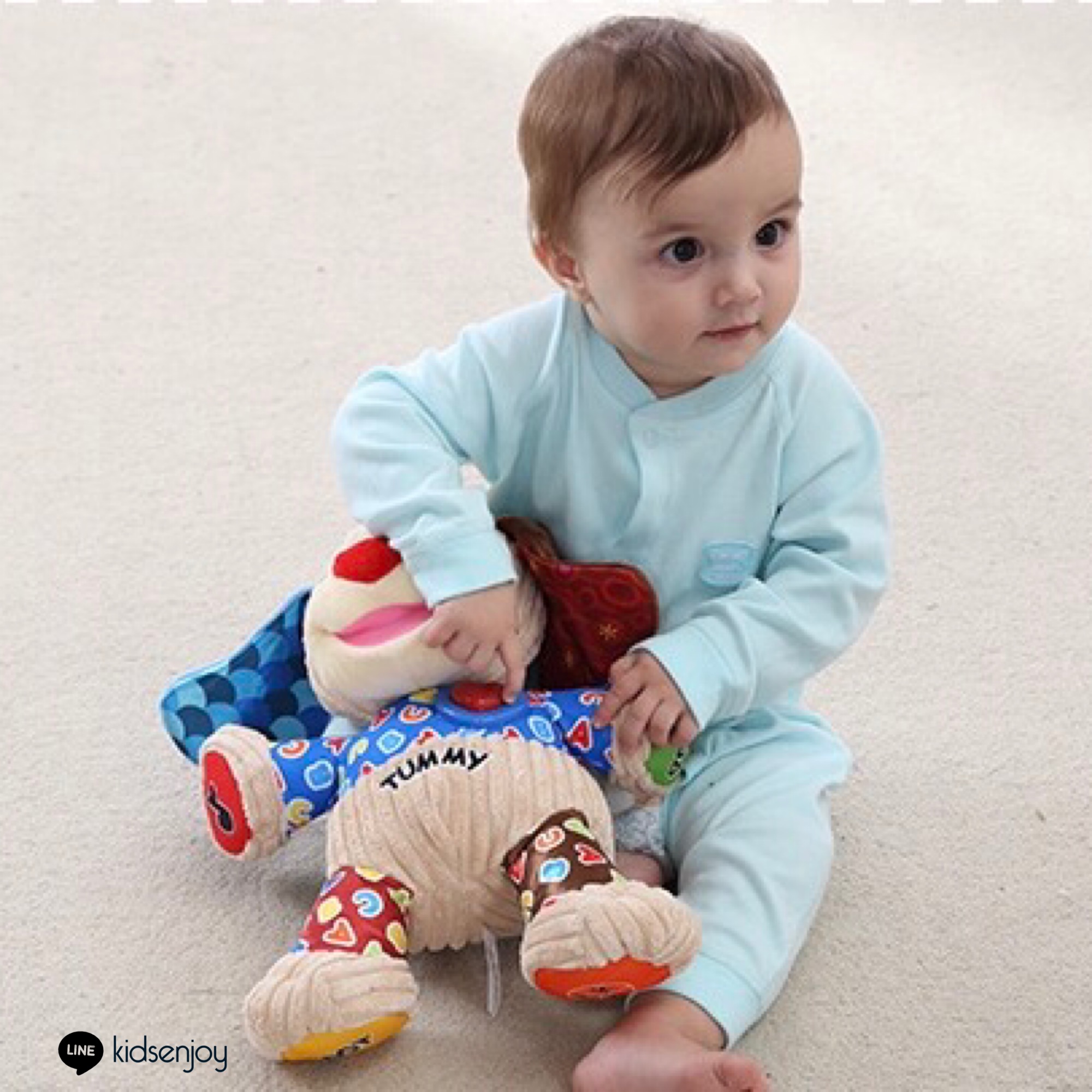 ตุ๊กตาน้องหมา Tummy Jollybaby Play & Learn Puppy รูปที่ 7