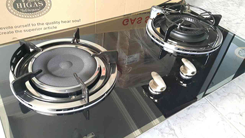 จำหน่ายเตา ฝังเคาน์เตอร์หน้ากระจกนิรภัย ยี่ห้อ HiGAS รูปที่ 2