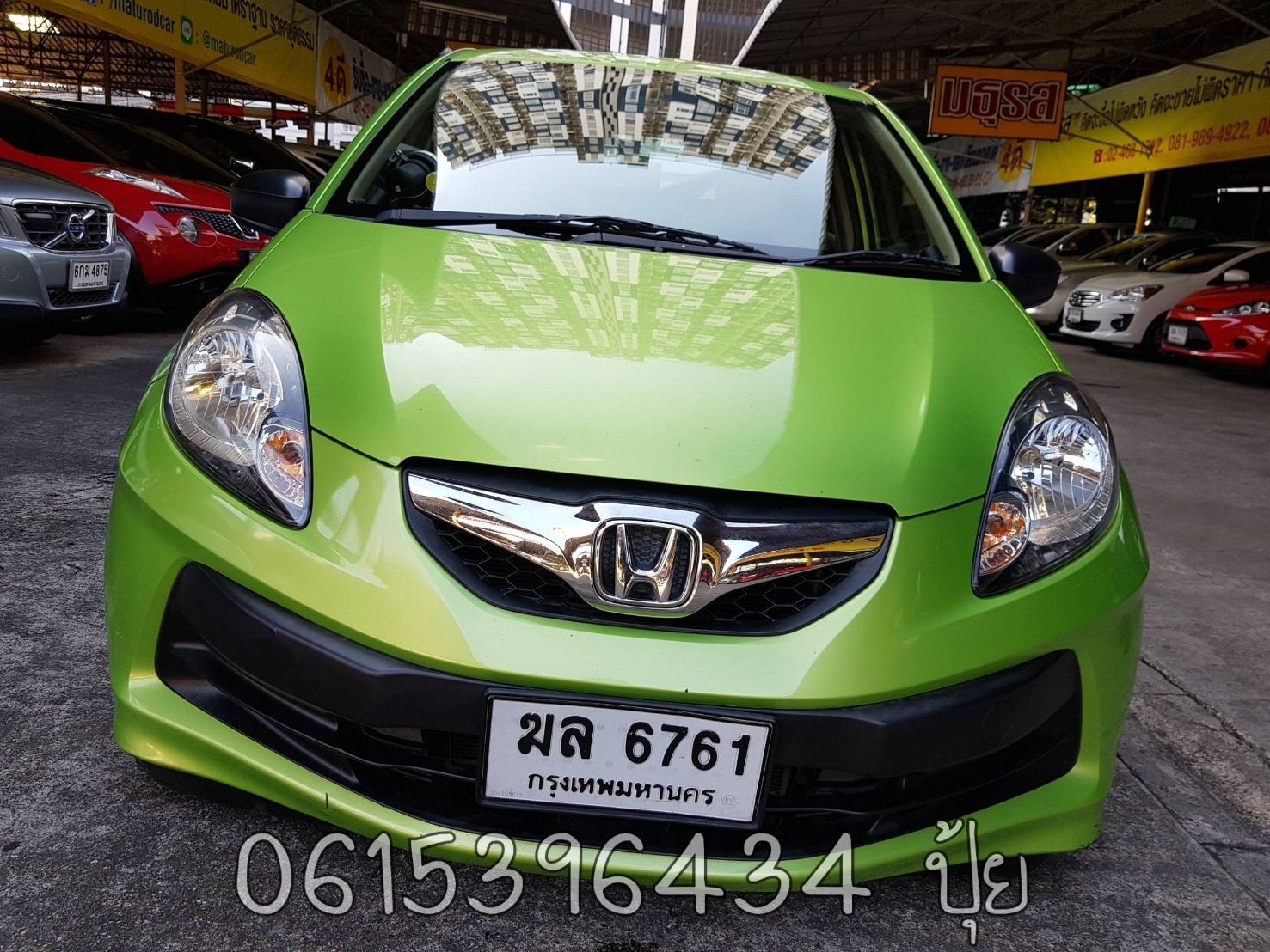 HONDA BRIO, 1.2 S ปี12MT  มือเดียวรถบ้านเจ้าของเดิมดูแลดีไม่มีชนหนัก   รูปที่ 1