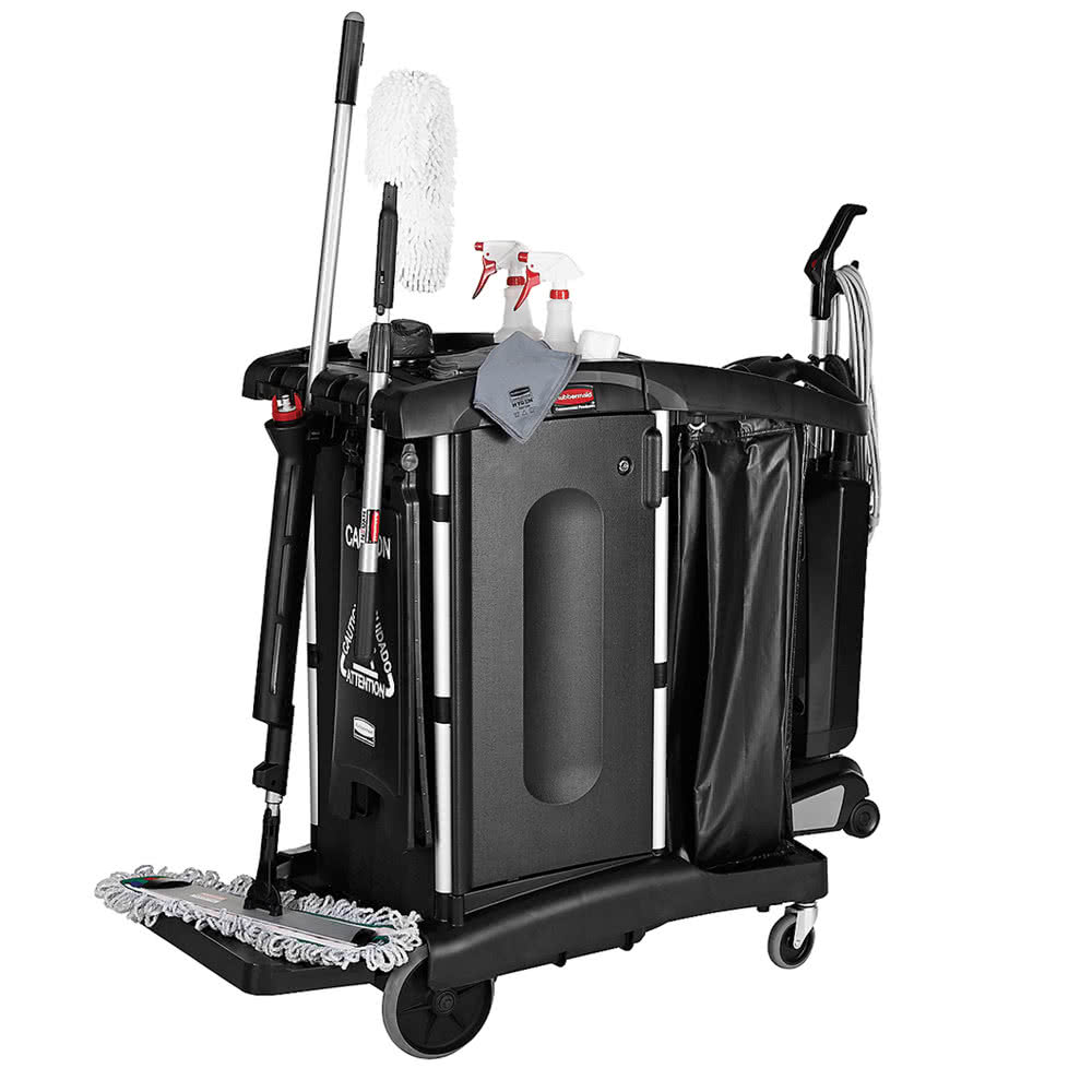1861427 Executive Janitorial Cleaning Cart - High Security รถเข็นแม่บ้าน รูปที่ 2