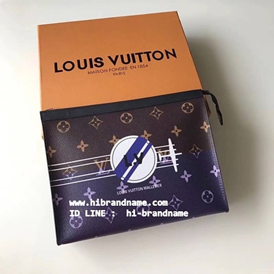 New Louis Vuitton Clucth Bag (เกรด Hi-end) รุ่นมาใหม่ ใหม่มากกก หนังแท้ทั้งใบ   รูปที่ 1