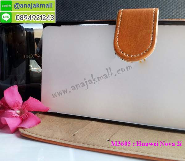 M3605 เคสฝาพับ Huawei Nova 2i มีช่องใส่บัตรใส่เงิน รูปที่ 6