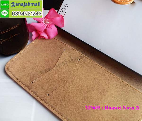 M3605 เคสฝาพับ Huawei Nova 2i มีช่องใส่บัตรใส่เงิน รูปที่ 5