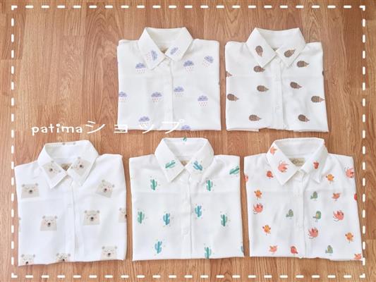 จำหน่ายเสื้อเชิ้ตลายน่ารักมากๆ งานพิมพ์ลายเฉพาะของร้าน ไม่ซ้ำใครแน่นอน รูปที่ 7