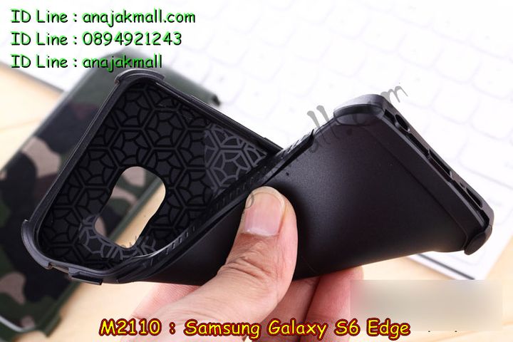 M2110 เคสทูโทน Samsung Galaxy S6 Edge พรางทหาร รูปที่ 3