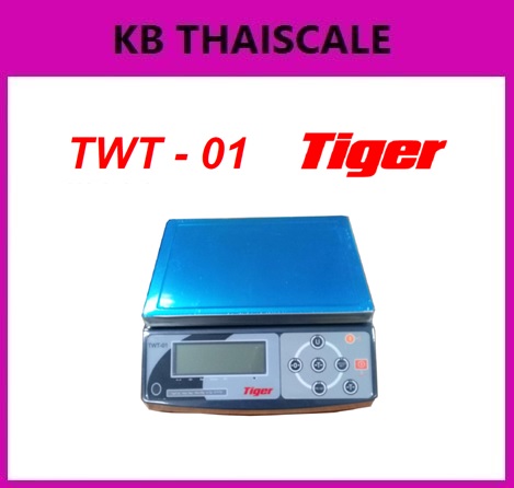 เครื่องชั่งดิจิตอลตั้งโต๊ะ 3-30กิโลกรัม ยี่ห้อ Tiger รุ่น TWT-01 รูปที่ 1