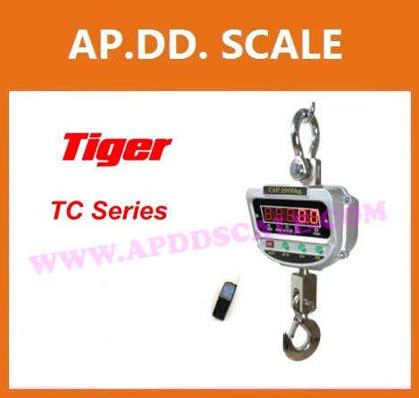  เครื่องชั่งแขวน 5ตัน TIGER รุ่น  TC-01 ราคาถูก รูปที่ 1