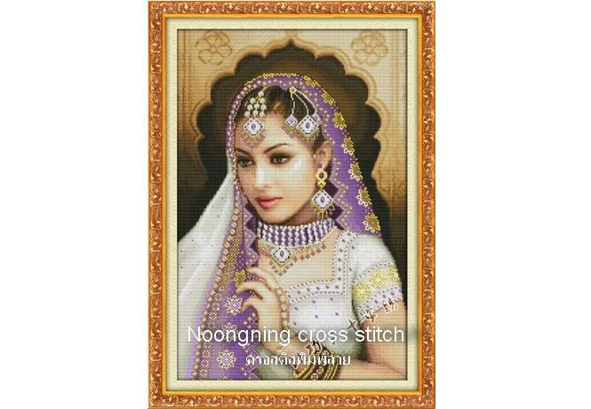 ร้าน noogningcrosstitch ครอสติสพิมพ์ลาย จำหน่ายครอสติส ภาพติดเพชร อุปกรณ์ปักครอสติส286 รูปที่ 1