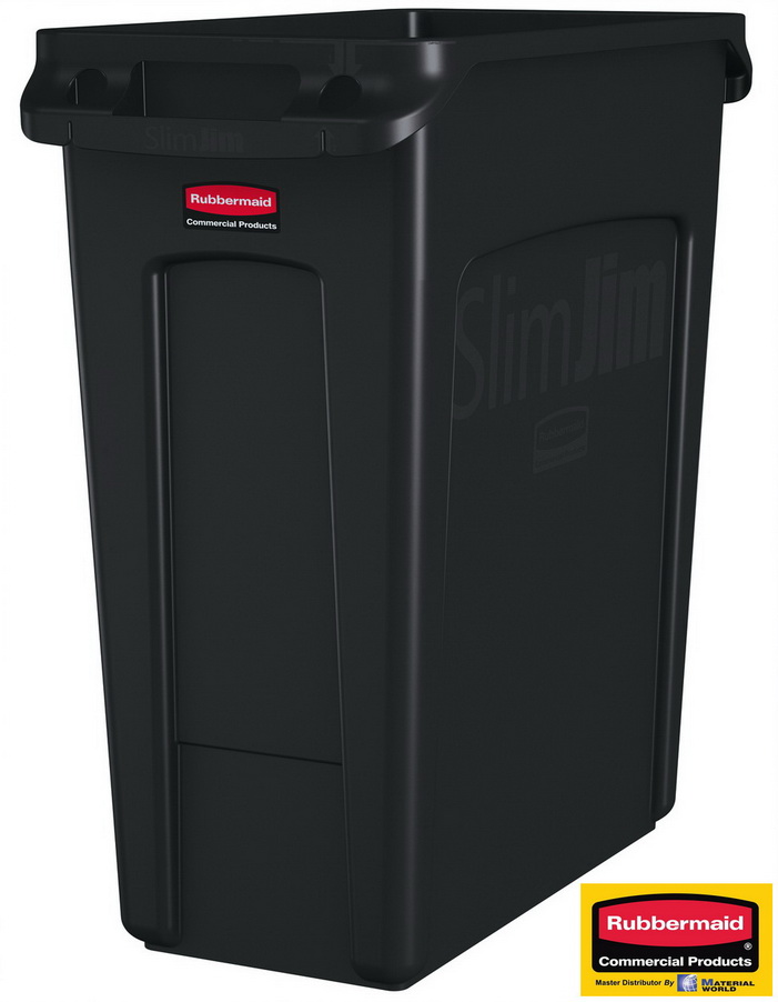 Rubbermaid : Slim Jim™ Container Series  ถังอเนกประสงค์ทรงสูงประหยัดพื้นที่จัดเก็บ รูปที่ 1