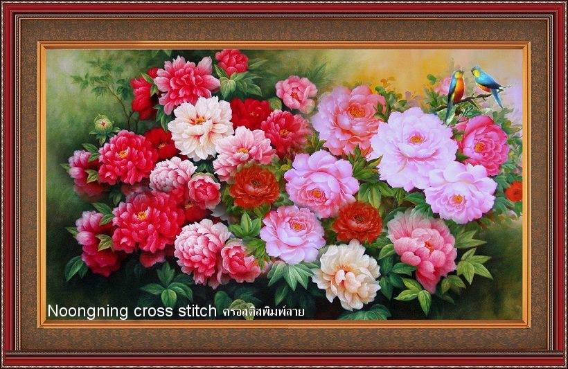 ร้าน noogningcrosstitch ครอสติสพิมพ์ลาย จำหน่ายครอสติส ภาพติดเพชร อุปกรณ์ปักครอสติส439 รูปที่ 1