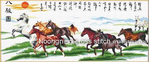 ร้าน noogningcrosstitch ครอสติสพิมพ์ลาย จำหน่ายครอสติส ภาพติดเพชร อุปกรณ์ปักครอสติส455 รูปที่ 1