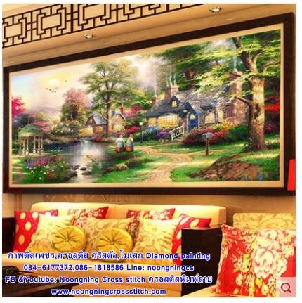 ร้าน noogningcrosstitch ครอสติสพิมพ์ลาย จำหน่ายครอสติส ภาพติดเพชร อุปกรณ์ปักครอสติส675 รูปที่ 1