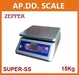 รูปย่อ  เครื่องชั่งกันน้ำ 15kg-30kg ยี่ห้อ ZEPPER รุ่น SUPER-SS ราคาถูก รูปที่1