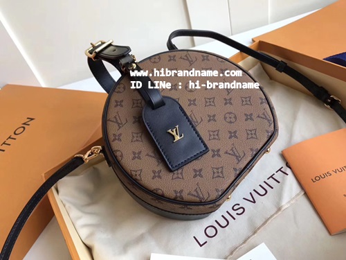 Louis Vuitton Monogram Canvas PETITE BOITE CHAPEAU Bag (เกรด Hi-end) หนังแท้ รุ่นใหม่ อะไหล่ทอง รูปที่ 1