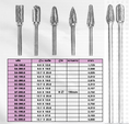  หัวเจียรคาร์ไบด์ Solid Carbide : Veo รุ่นก้านยาวพิเศษ แกน 6 มิล ความยาวทั้งตัว 150 มิล