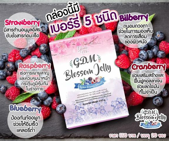 GDM Blossom Jelly เจลลี่ลดน้ำหนัก by ใหม่ ดาวิกา ฉีกทุกกฎของการลดน้ำหนัก รูปที่ 1