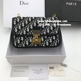 New Dior Flap Bag (เกรด Hi-end) 24cm หนังแท้ สีดำ รุ่นใหม่ชน Shop สวยมากค่ะ