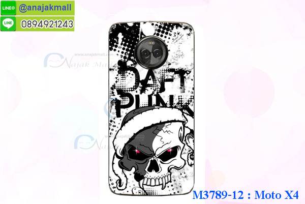 M3789-set1 เคสแข็ง Moto X4 ลายการ์ตูน รูปที่ 4