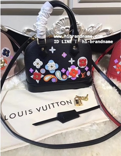 New Louis Vuitton Monogram Canvas Alma BB 25cm (เกรด Hi-End) รุ่นใหม่มากชน Shop มีสายสะพาย สีดำ รูปที่ 1