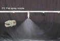 FV Flat spray nozzles หัวฉีดสเปรย์น้ำ ขนาดมาตรฐาน ราคาประหยัด