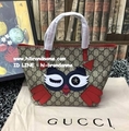 New Gucci Shopping Bag มาใหม่ (เกรดHi-end) สีแดง หน้านกฮูก  