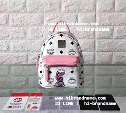 New MCM Rabbit Mini Backpack Bag  (เกรด Top Hi-End) หนังแท้ หนังนิ่มสวยทั้งใบค่ะ รูปที่ 1