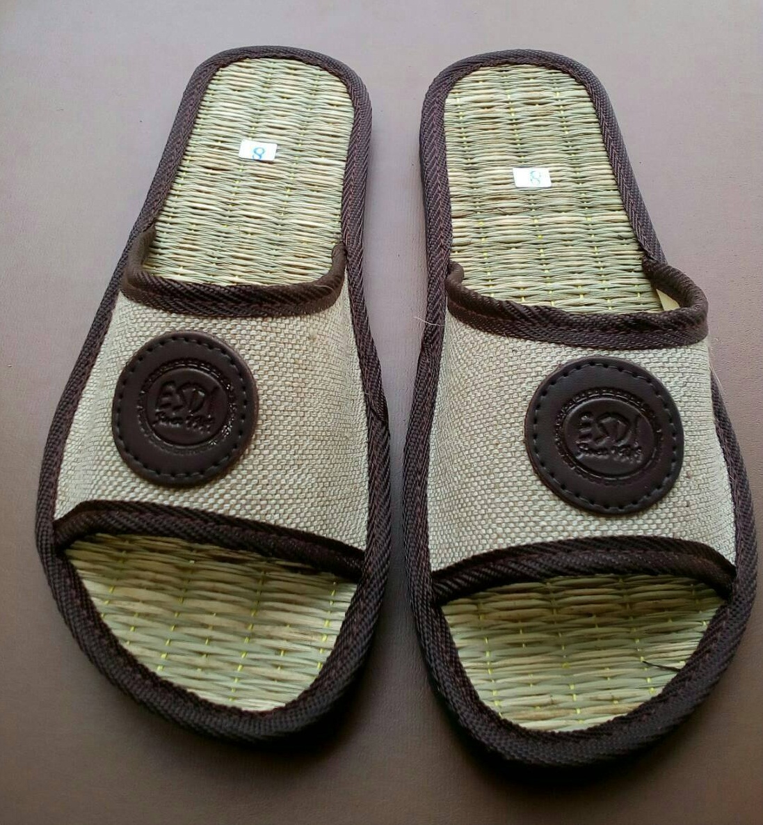 รองเท้าสาน,รองเท้าแตะสาน,รองเท้าสปา,รองเท้านวด,รองเท้าชายหาด,Beach Sandals,Garden Sandals, sandals, weave shoes,  รองเท้าเสื่อกก รองเท้าสาน รองเท้าแตะ รองเท้าใส่ในบ้าน รองเท้าเส้นใยพืช ผลิตจากเส้นใยธรรมชาติ. รูปที่ 2