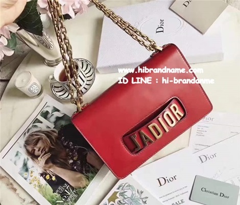 New Dior Jadior in Red Flap Bag (เกรดงาน Hi-end) หนังแท้ทั้งใบ อะไหล่ทอง ใหม่มาก รูปที่ 1