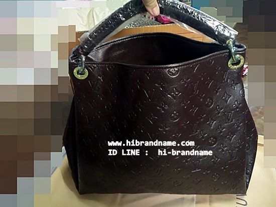 Louis Vuitton Monogram Empreinte Artsy MM Bag  (เกรด Hi-end) หนังแท้ สีน้ำตาล หนังนิ่มสวยค่ะ รูปที่ 1