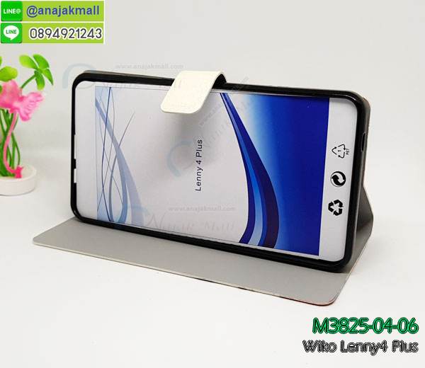 M3825 เคสหนังฝาพับ Wiko Lenny 4 Plus  รูปที่ 5