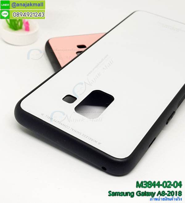 M3844 เคสกันกระแทกอะคริลิคพรีเมี่ยม Samsung Galaxy A8-2018 รูปที่ 3