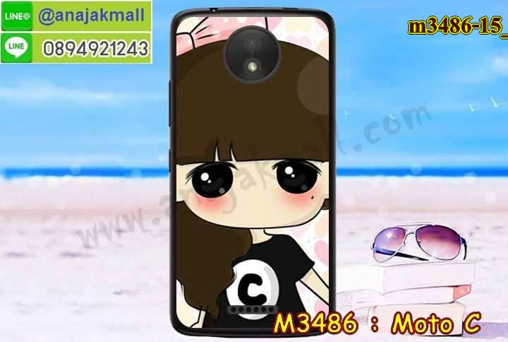 M3486-L03 เคสแข็ง Moto C ลายการ์ตูน (เฉลี่ยชิ้นละ160บาท)  รูปที่ 4