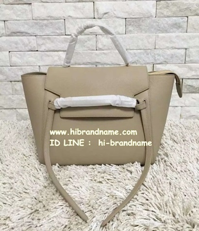 กระเป๋า Celine  Belt Bag  สีเทา (เกรด Hiend) หนังแท้ทั้งใบ  สีสวยค่ะ แบบมีสายสะพายข้าง รูปที่ 1