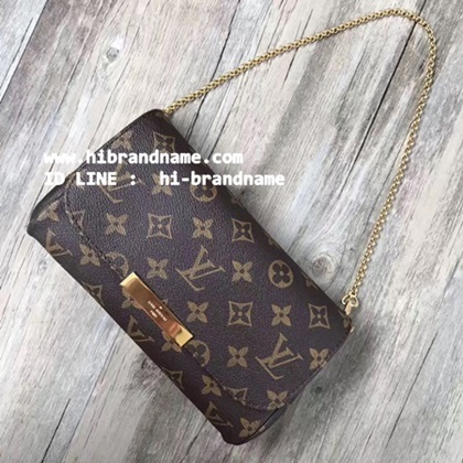 กระเป๋า Louis Vuitton Monogram Canvas Favorite  ขนาด 10 นิ้ว (เกรด Hi-end) หนังแท้ หนังนิ่ม หนังสวยค่ะ รูปที่ 1