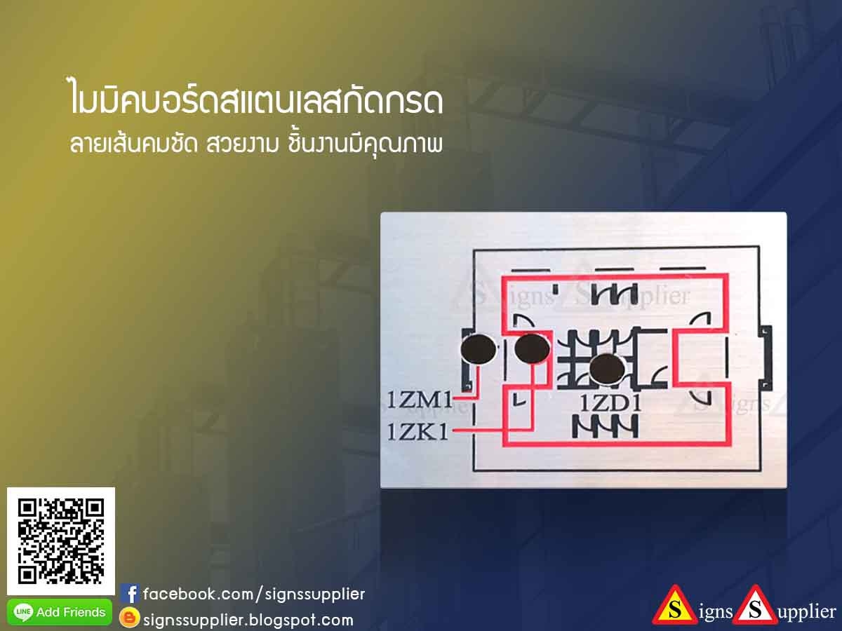 ไมมิคบอร์ดสแตนเลสกัดกรด รูปที่ 1