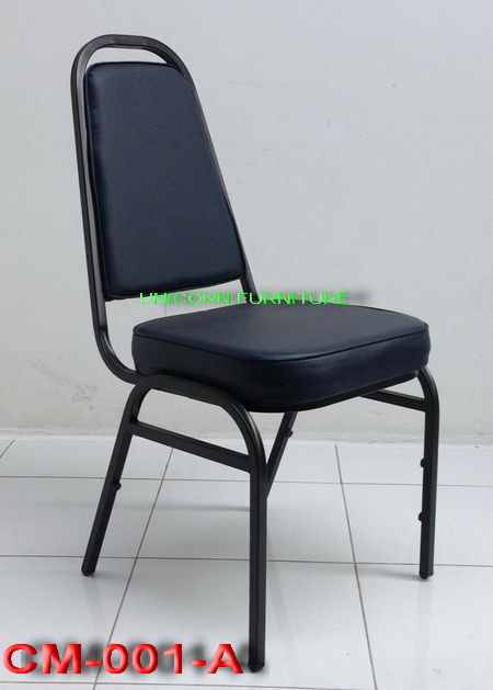 เก้าอี้จัดเลี้ยง  รุ่น CM-001-A (เสริมคานรัดขาทรง A) รูปที่ 1