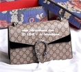 New Gucci Dionysus Blooms Shoulder Bag 11 นิ้ว (เกรด Hi-End) สีดำ หนังแท้ รุ่นใหม่ชน Shop สวยค่ะ
